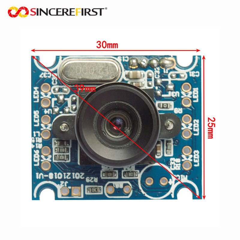 Mini 720p Night Vision Camera Module USB Face Recognition Camera Module