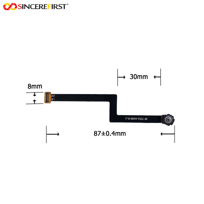 Custom Special Shape 0.3mp Global Shutter Mipi Interface  OV7251 Monochrome Camera Module