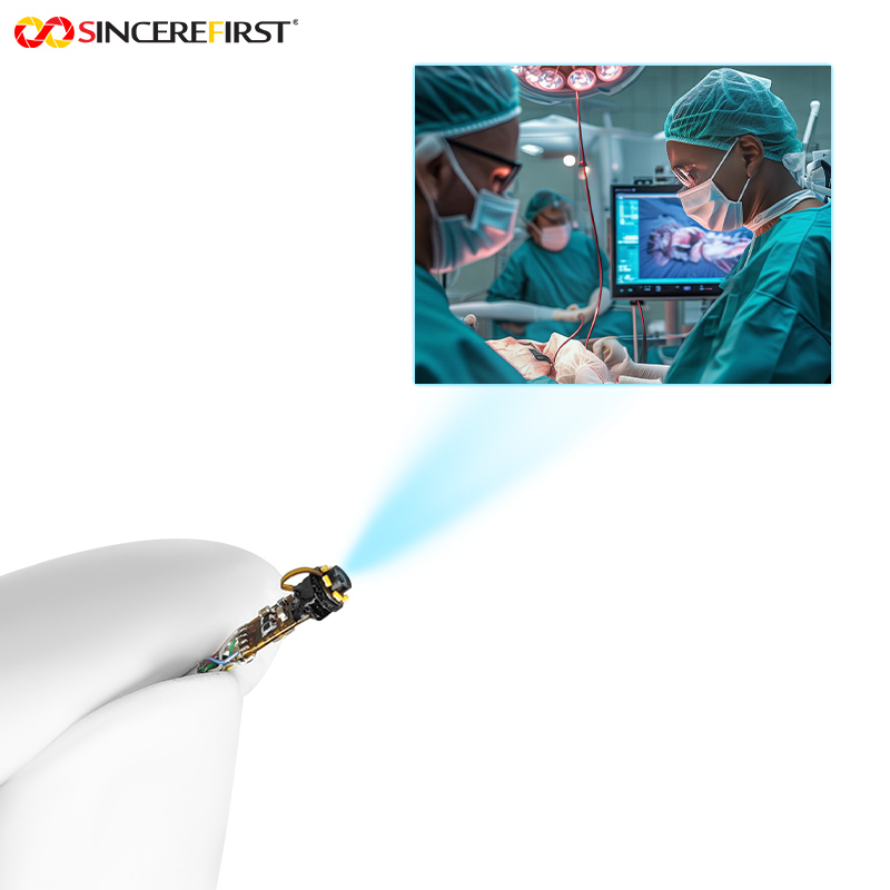 Industrial OmniVision OV9734 CMOS Color USB Endoscope Camera Module