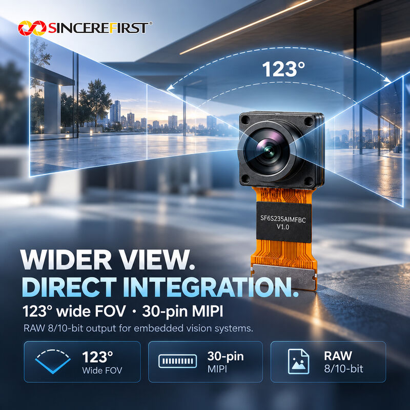 SC235HAI 2MP 60FPS HDR MIPI Camera Module for Low-Light Security and Embedded Vision
